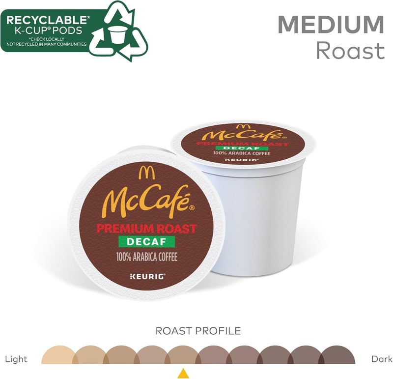 McCafe Premium Roast Decaf K-Cup Pods - 32 Count - Image 5