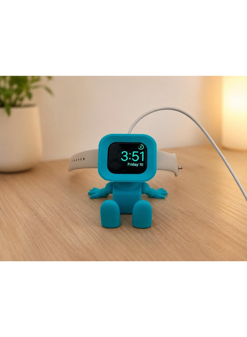 Charger holder Stand Compatible with Apple Watch Series 1–10 & SE, 38–49 mm, Desktop Watch Holder and Cable Organizer, Charger Not Included - Image 3