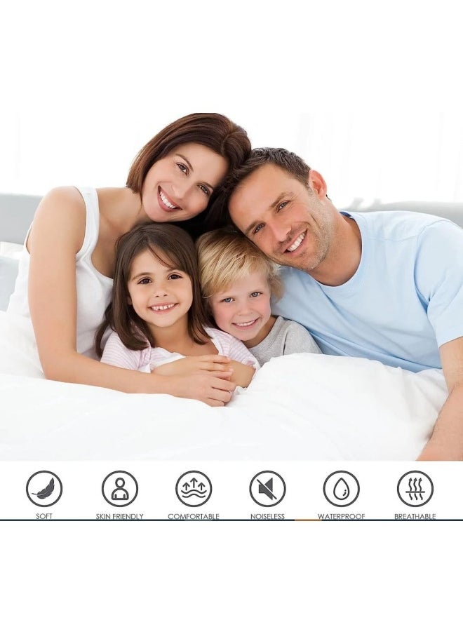 Utopia Bedding Zippered Mattress Encasement Queen - 100  Waterproof and Bed Bug Proof Mattress Protector - Absorbent  Six-Sided Mattress Cover  - Image 5