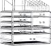 Cq acrylic 3 Pack Clear Make Up Organizer Countertop,Stackable 8 Drawers Makeup Storage,Cute Vanity Organizers for Dresser Hair Clip,Jewelry,Beauty Product Desk and Bathroom Organizers and Storage - Image 2