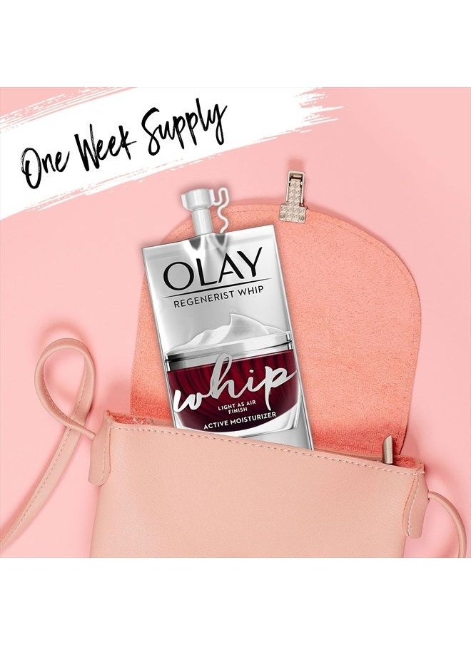 Olay Regenerist Retinol Face Serum, Retinol 24 Night Face Serum, 1.3oz + Whip Face Moisturizer Travel/Trial Size Gift Set  - Image 5