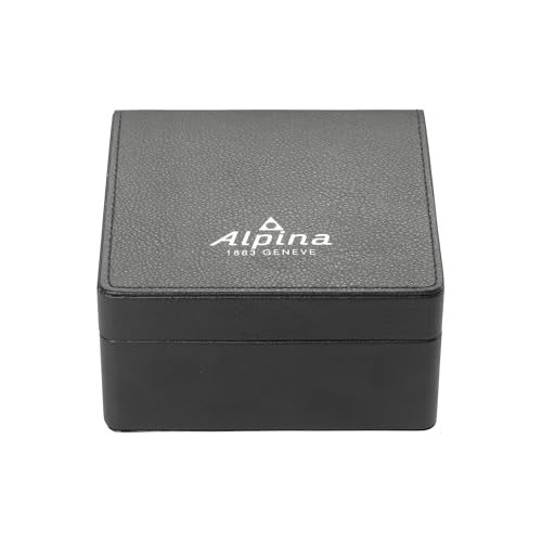 Alpina Men's Startimer Pilot Swiss Automatic Titanium Black Plated Case Watch, Grey Rubber Strap Model: AL-525G4TS26 - Image 2