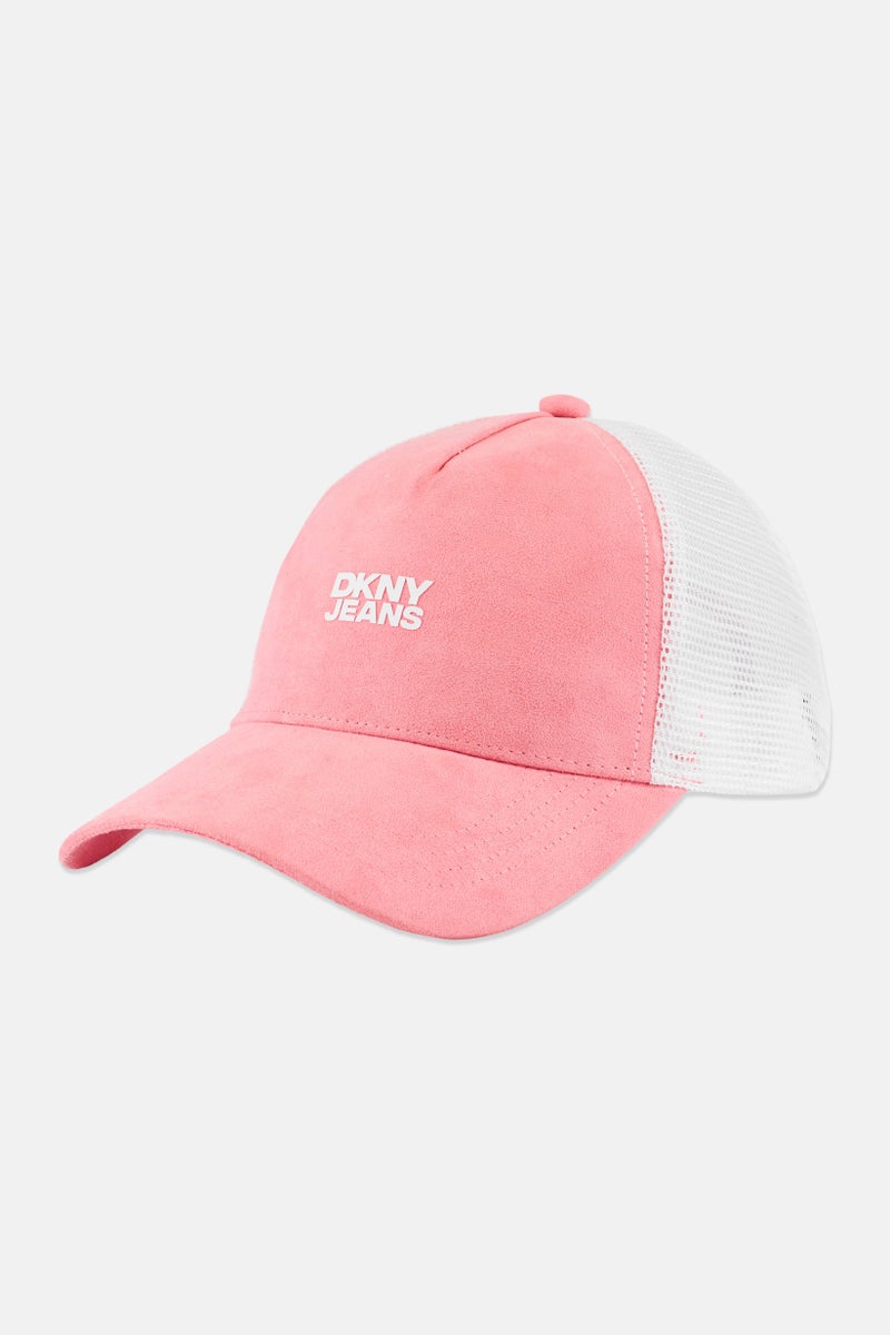 DKNY Jeans Kids Girl Brand Logo Adjustable Cap, Multicolor - Image 1