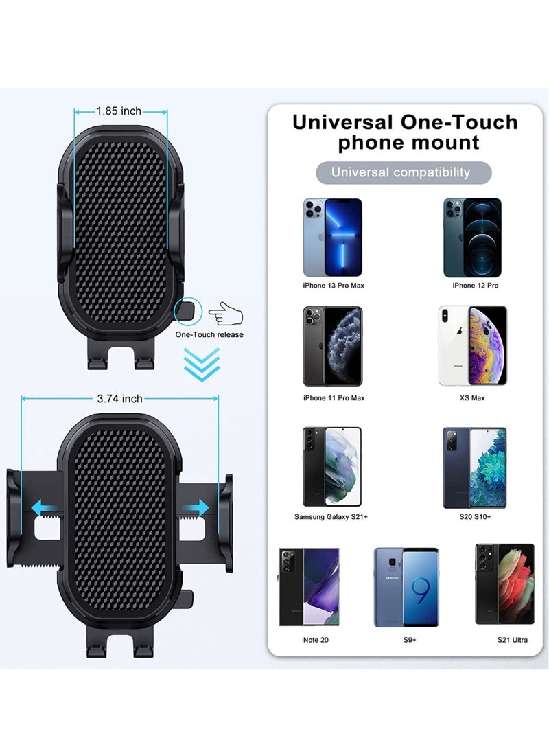 Cup Phone Holder for Car, Freely Adjustable Base, Mobile Phone Holder With Flexible Gooseneck, Universal Compatible With iPhone 11 Pro XS Max XR X 8, Samsung Galaxy S10 Plus S9 S8 S7 Note 10 - Image 4