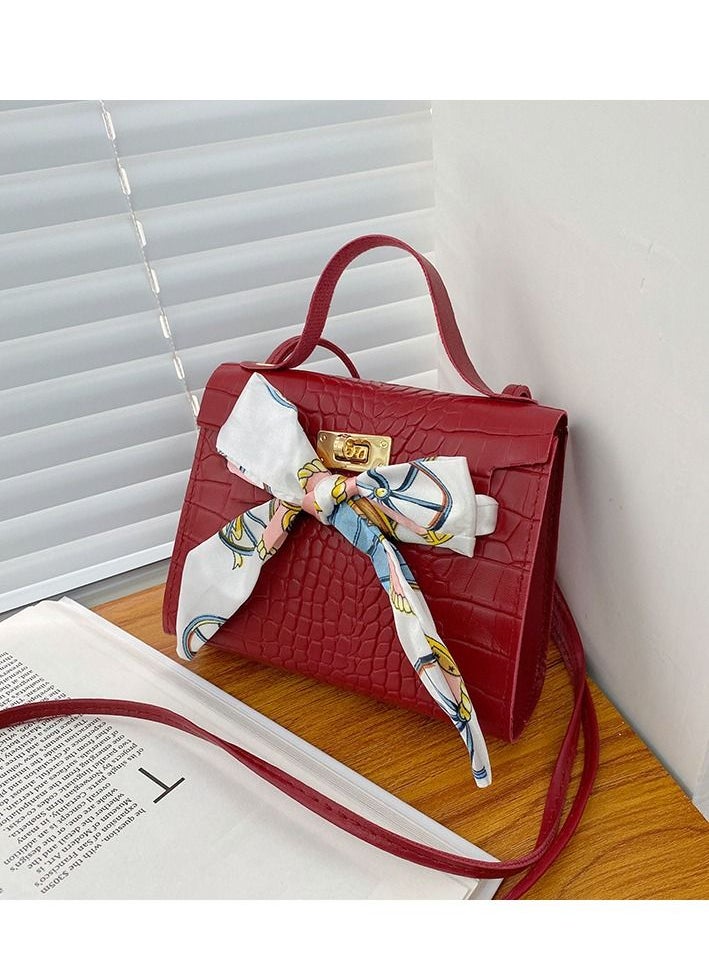 Generic - New Silk Scarf Small Square Bag - Image 1