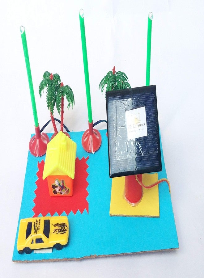 SRROBOTICS Solar Street Light Working Model Do It You Self Kit for School Students Best and Beautiful and Winning Model - Image 5