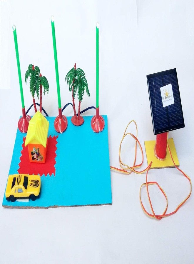 SRROBOTICS Solar Street Light Working Model Do It You Self Kit for School Students Best and Beautiful and Winning Model - Image 2