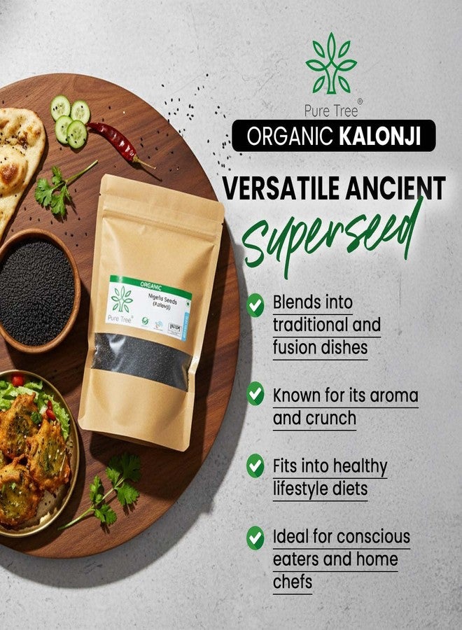 Pure Tree Certified Organic Kalonji Seeds | 250 g | Sativa Nilgella Seeds Kalonji for Hair | Kala Jeera - Image 5