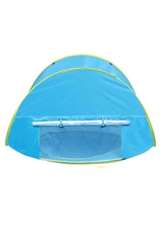 Hanayo Kids Tent Baby Beach Tent Beach Tent with Pool Indoor Play & Travel Beach Outdoor Tent Children Playhouse for Indoor Outdoor Boys & Girls Birthday Gift (120*80*70CM)  - Image 3