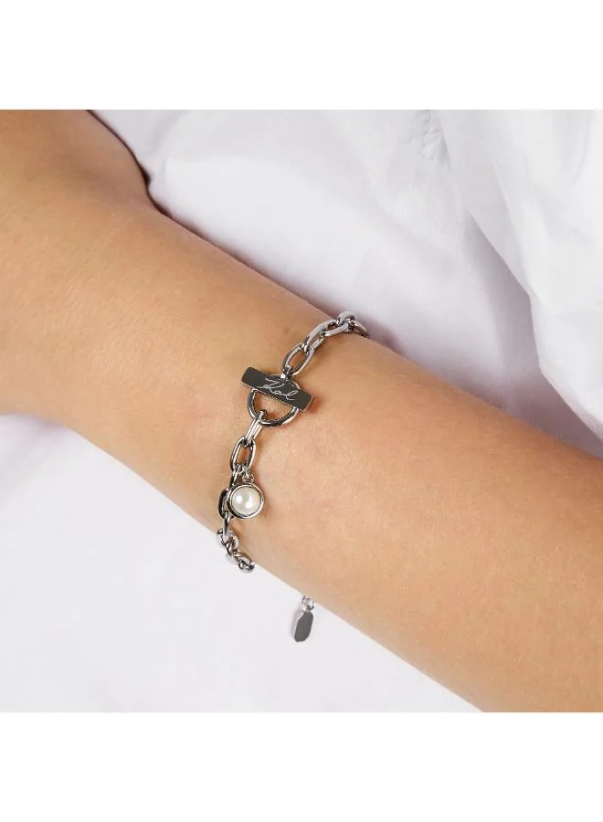 Karl Lagerfeld  Klayr06 Pearl Bracelet  | Best Price UAE