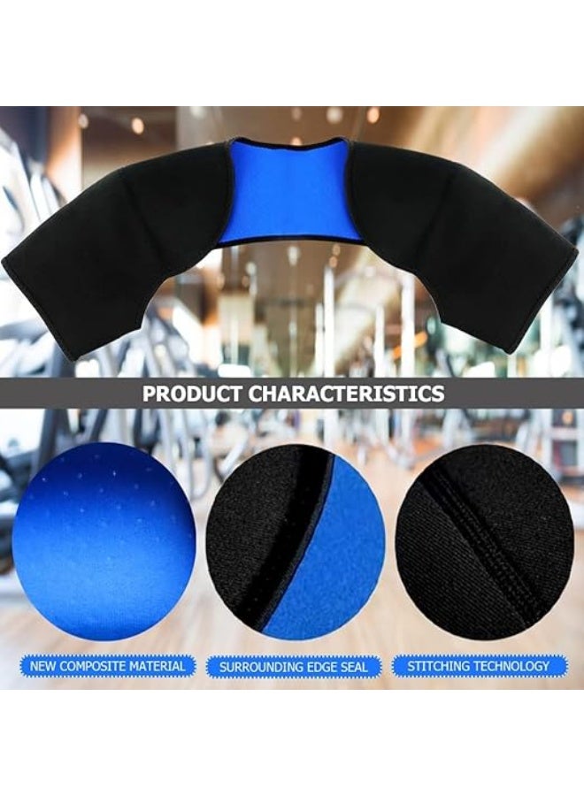 Shoulder Brace Warm Support Protector Shoulder Strap Brace for Sleeping Outdoor Lifting Sports, Relieve Chronic Tendinitis Pain, Breathable Sports Protective Gear - Image 2