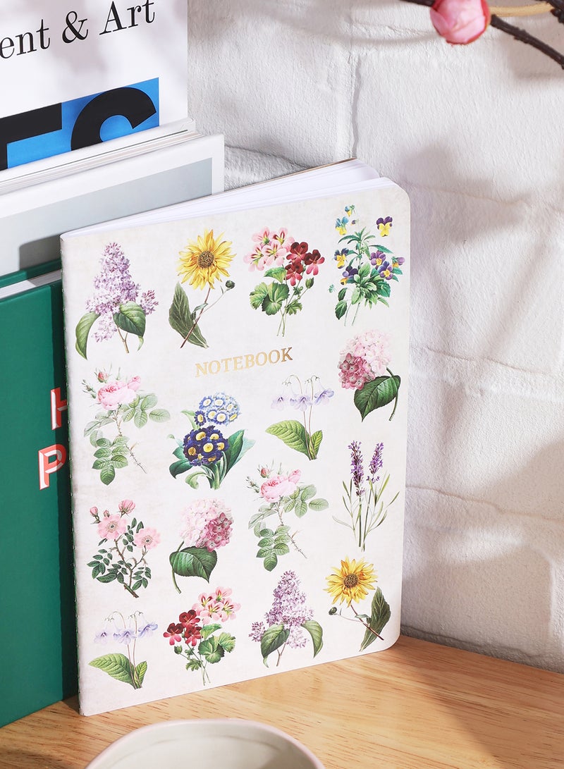 Sass & Belle Vintage Flowers A5 Notebook - Image 2