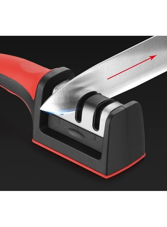 Home knife sharpener multifunctional knife sharpener fast knife sharpening kitchen stainless steel scissors kitchen knife special knife sharpening tool - Image 4
