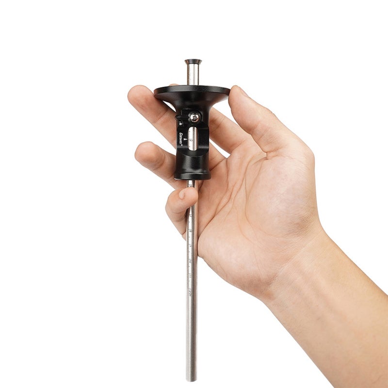 Wheel Marking Gauge: 0-120mm Range 1mm Accuracy Aluminium Alloy Stainless Steel - Durable Portable Easy To Operate Marking Gauge for Professional Carpenters Woodworking Enthusiasts Novices - Image 3