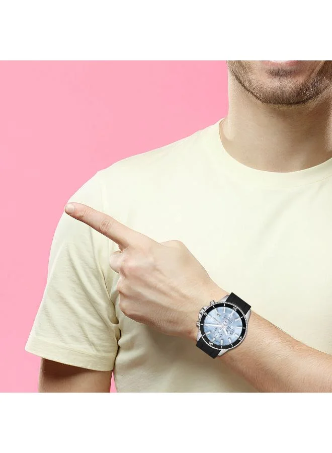 Slazenger  Men's Silicone Multi Function Watch SL.9.2572.2.301 - 44 mm for Men | Best Price UAE