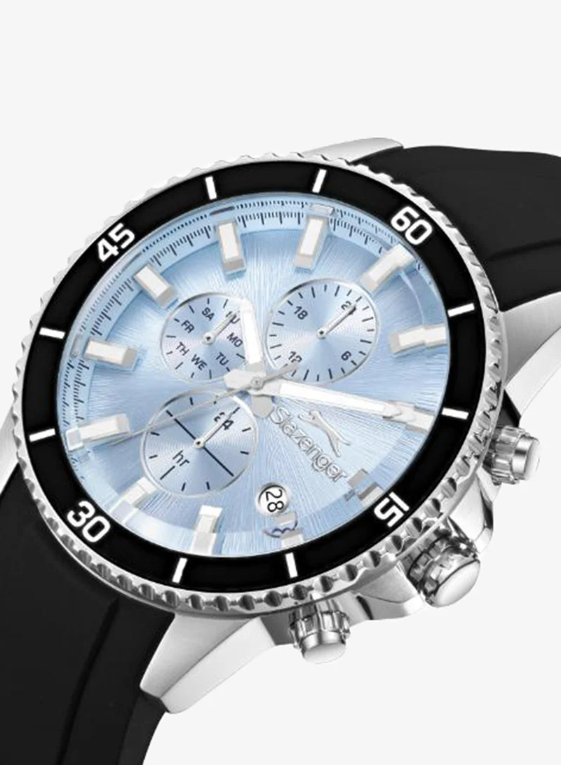 Slazenger  Men's Silicone Multi Function Watch SL.9.2572.2.301 - 44 mm for Men | Best Price UAE