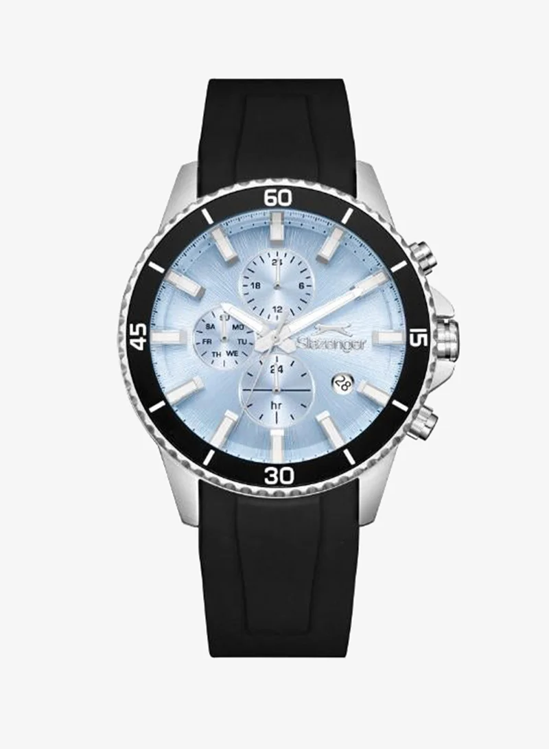 Slazenger Men's Silicone Multi Function Watch SL.9.2572.2.301 - 44 mm