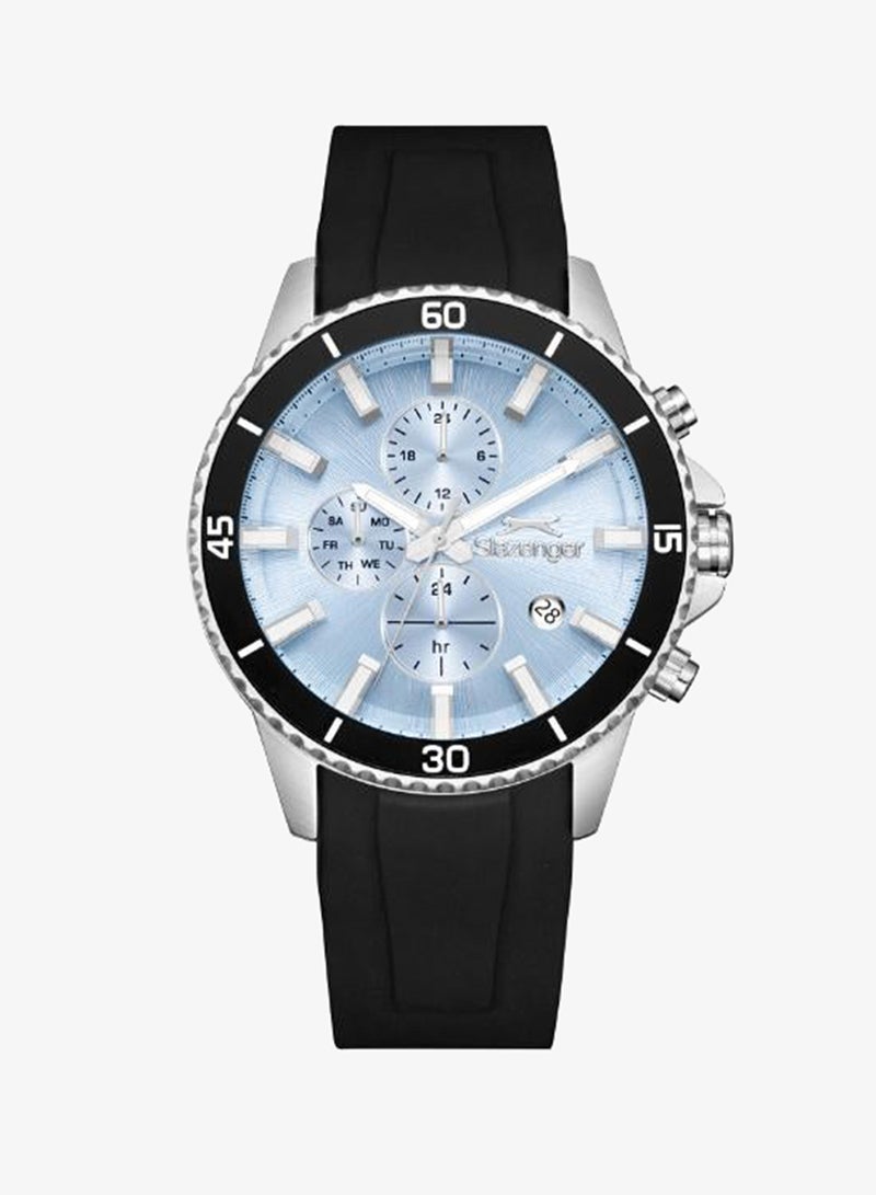 Slazenger Men's Silicone Multi Function Watch SL.9.2572.2.301 - 44 mm - Image 1