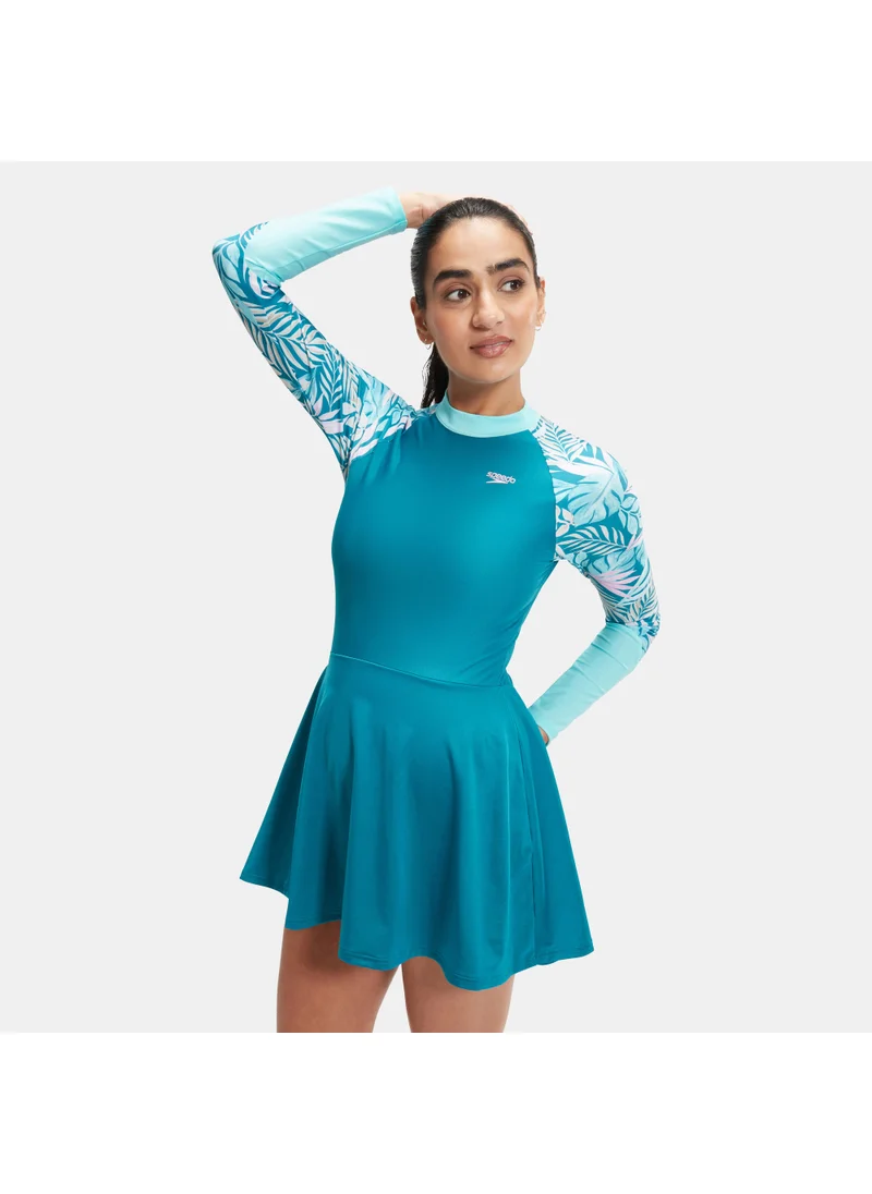 speedo Women's Long Sleeve Swimming Dress