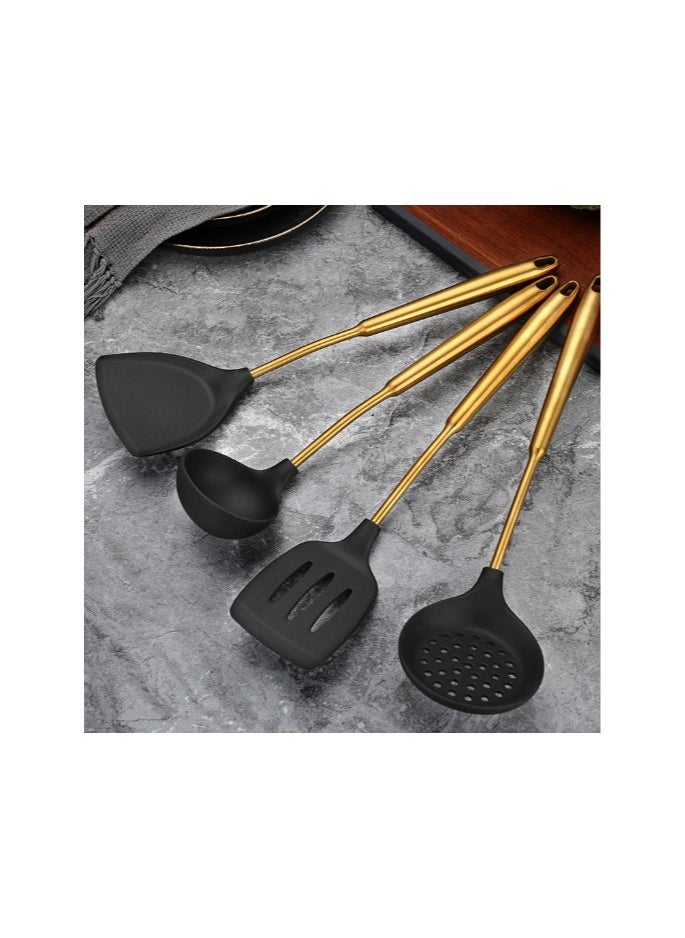 EBMINI New Stainless Steel Spatula Four Piece Set 
