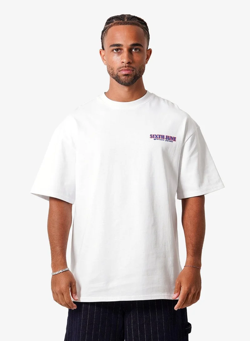 Sixth June Cuban Car Relaxed Ss Tshirt