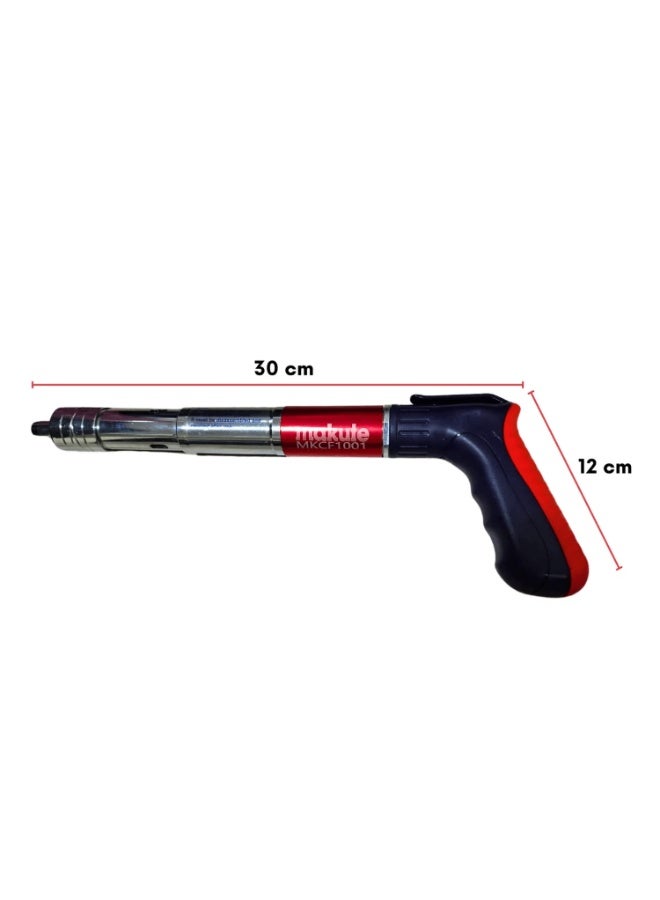 makute Nail Gun 1 Inch Compatible Mini Fastening Tool with Case, Gloves & Accessories for Wood, Furniture, Molding, Upholstery & Light Construction – Model MKCF1001 - Image 3