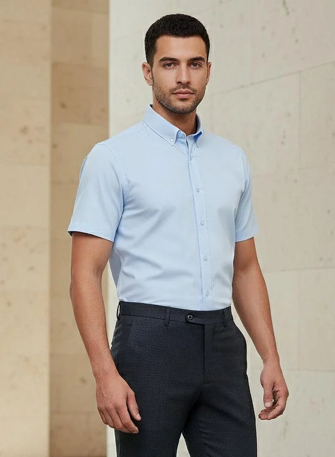 Splash FAV Men Regular Fit Button Down Collar Short Sleeve Shirt