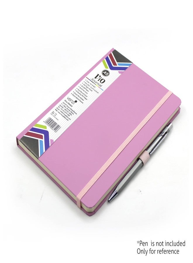 Viva VIO A5 Journal Notebook 160 Pages 80 gsm Corporate Office diary (PINK) - Image 3