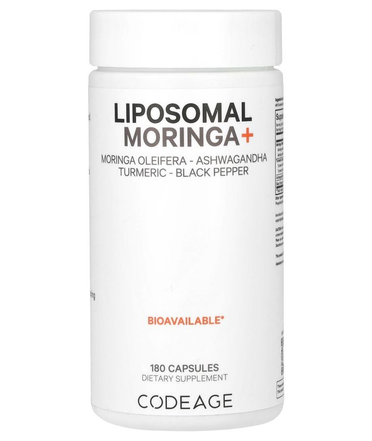 Codeage Liposomal Moringa+ 180 Capsules