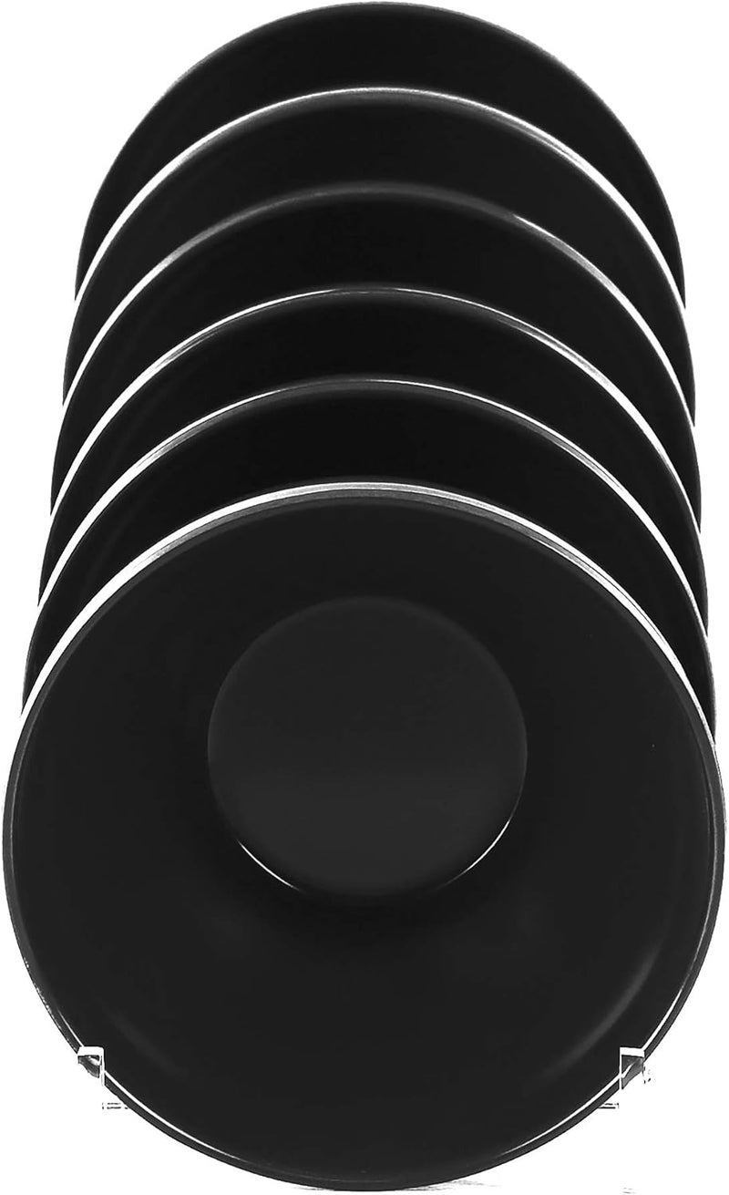 Reston Lloyd Calypso Basics by Reston Lloyd Melamine Bowl Set of 6 Black - Image 2