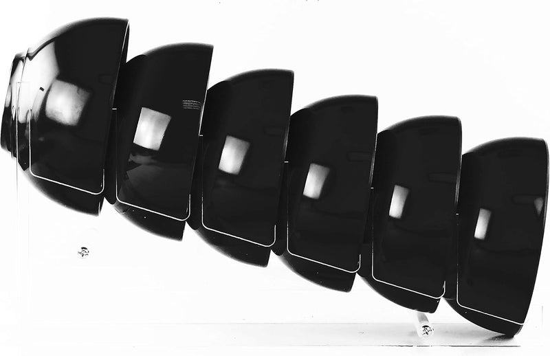 Reston Lloyd Calypso Basics by Reston Lloyd Melamine Bowl Set of 6 Black - Image 3