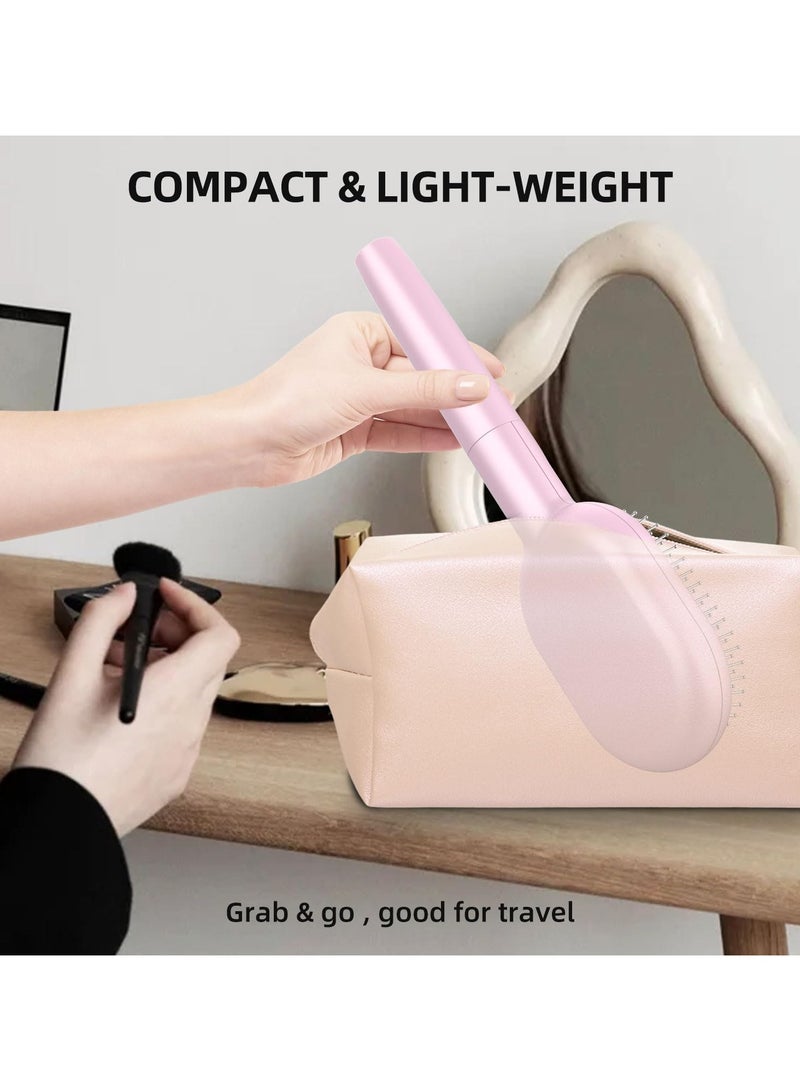 general Vibrating Negative Ion Hair Brush, Blow Drying Styling Tool, Massage for Blood Circulation, Electric Straightening Brush, Suitable for All Hair Types - Image 5