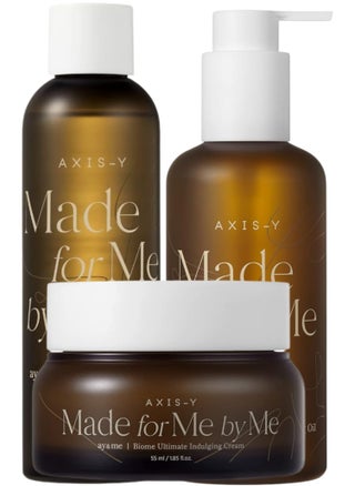 Axis-Y Made for Me by Me Indulging Cream – 55 ml, Cleansing Oil – 200 ml, & Infused Toner – 200 ml Pack | Complete Skincare Routine for Hydration and Radiance - pzsku/Z990FDD90E71CDAD81A53Z/45/_/1724766378/c1458fa8-c4b6-47d4-9656-9d7105b4857e