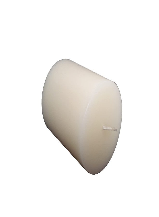 Stone & Feather� (SnF) IZE 2.5x3 inches, Vanilla Aromatic Pillar Candle (Paraffin Wax), S, Burning Time 40-45 Hours, for Meditation, Home Decoration, Diwali - Image 5