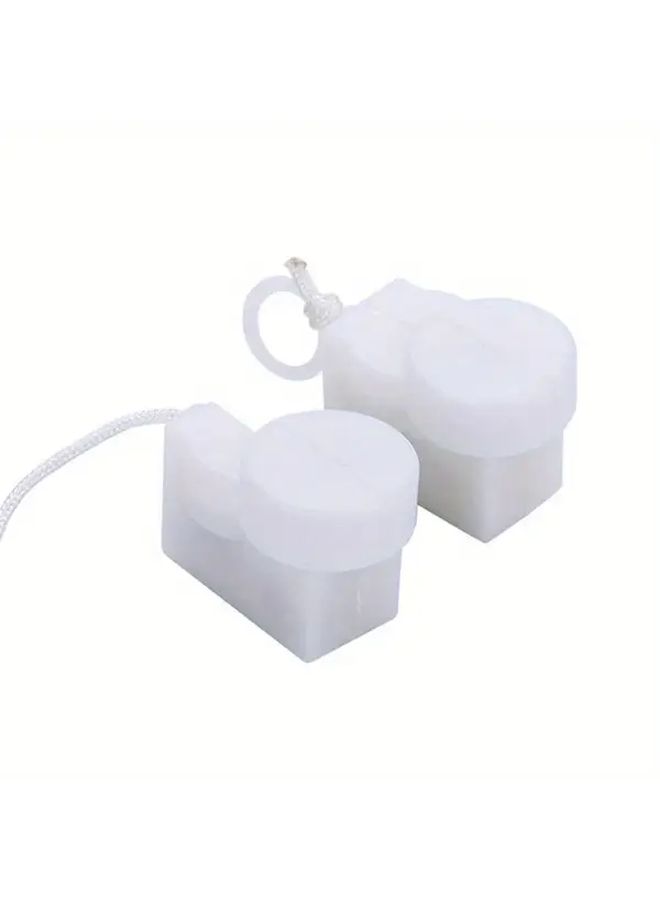 Brahms Lullaby Music Box Pull String Cord White Plastic Replacement Part With Metal Ring Durable Easy To Use For DIY Projects Music Box Accessories Model A2 - Image 4