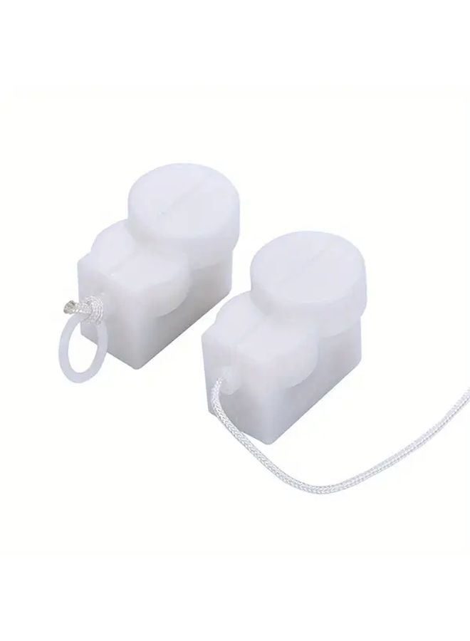 Brahms Lullaby Music Box Pull String Cord White Plastic Replacement Part With Metal Ring Durable Easy To Use For DIY Projects Music Box Accessories Model A2 - Image 3