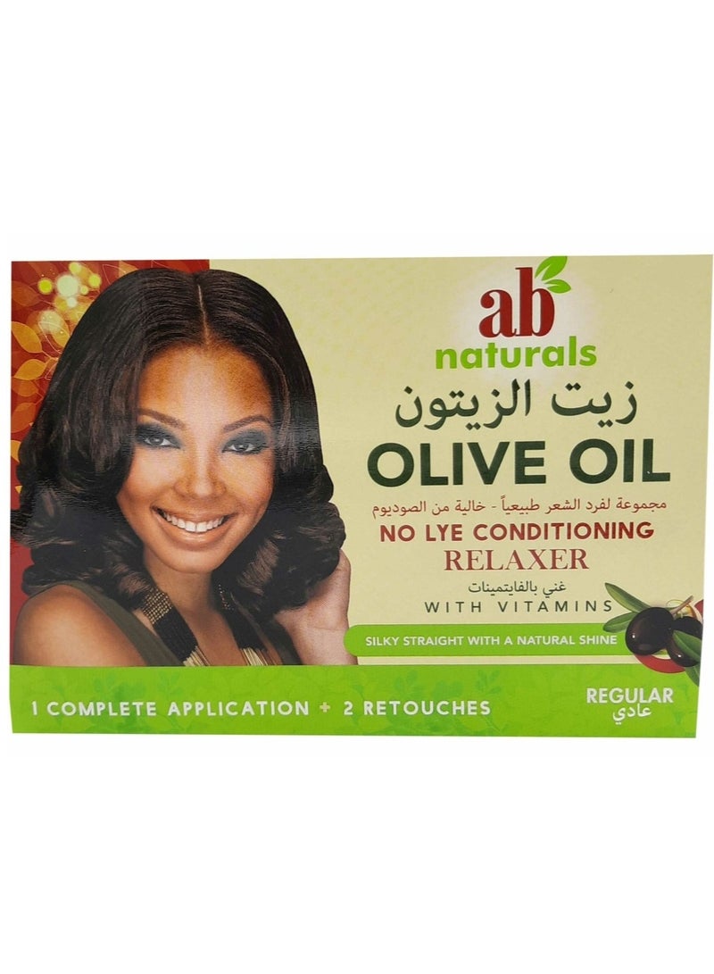 Ab Naturals Olive Oil No Lye Conditioning Relaxer Regular - Image 1