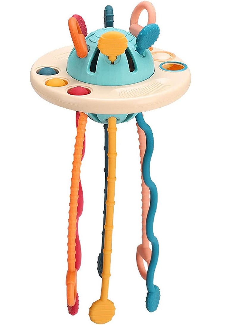 سوفام لعب سيليكون مونتيسوري, السفر سحبت سلسلة النشاط لعبة, ألعاب حسية للأطفال, ألعاب الأطفال المهارات الجميلة ألعاب هدية - Image 1