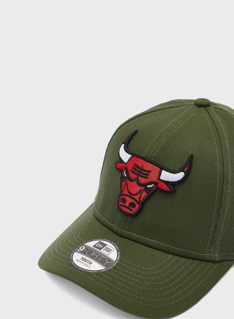 NEW ERA Youth 9Forty Chicago Bulls Logo Cap