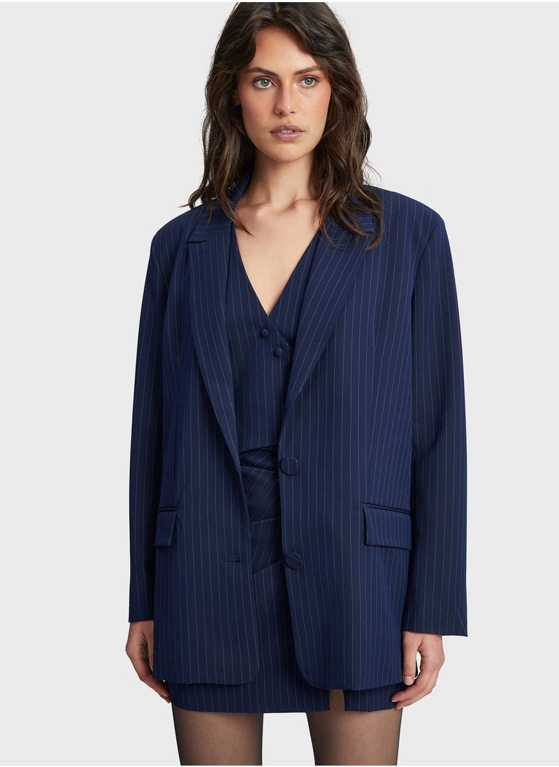 Striped Tailored Blazer - pzsku/Z99104391B276DBEBDADCZ/45/_/1699004403/65be2efb-1c21-411d-a7c4-b3fa051cd436