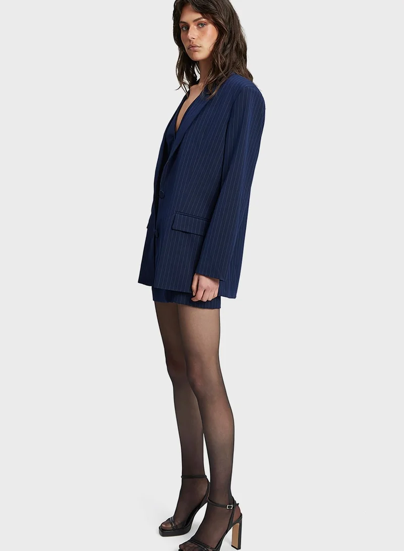 Bardot Striped Tailored Blazer