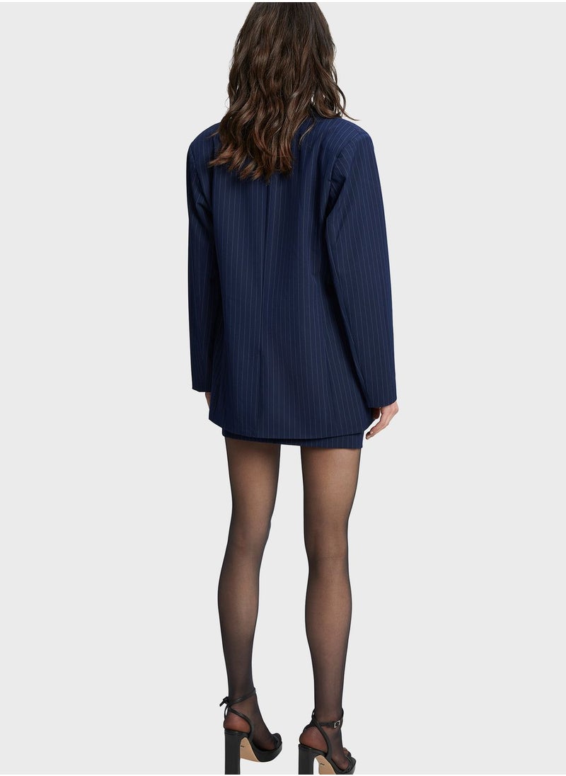 Bardot - Striped Tailored Blazer - Image 1