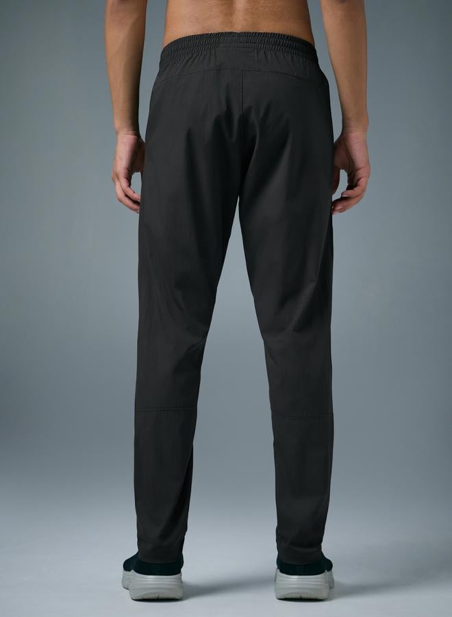 Technosport Men Solid Slim Fit Sports Track Pants - Image 4