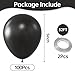 KALOR Black Balloons100 Pcs 5 Inch Mini Matte Latex Balloons for Balloon Garland Arch Birthday Decoration Wedding Party Baby Shower Decorations - Image 2