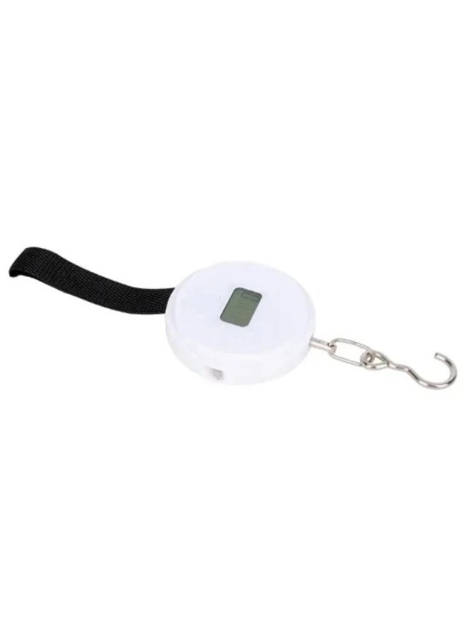 Portable electronic luggage scale 40 kg with LCD screen and metal hook - Image 2