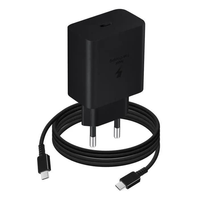 45W USB C Super Fast Charging PD Charger Compatible with S25 S24 S23 S22 S21 S20 Ultra, S24+ S23+ S22+ S21+, A53, A15, A54, Fold, Flip - Type C Power Adapter Without Cable,black - Image 2