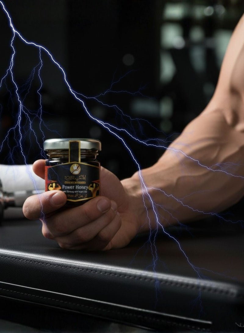 الملكي رويال عسل الطاقة للرجال مع الجينسنغ وغذاء ملكات النحل 50 ع - Image 4