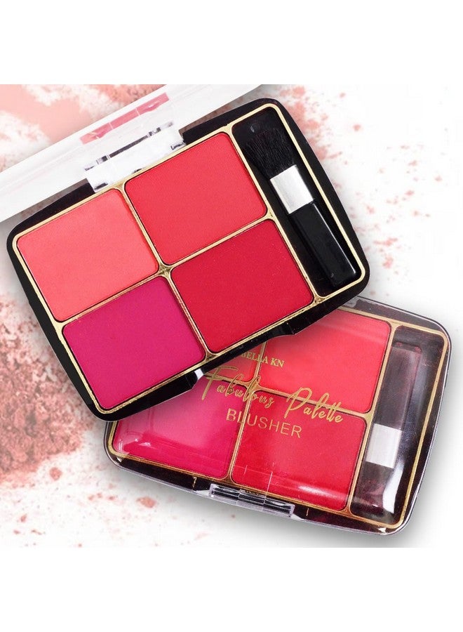 adbeni Fabulous Blusher Palette 14Gm | Matte Natural Glow For Pretty Cheeks | Lightweight, Blendable & Natural Radiance | 100% Vegan | Sweeps On Evenly (Shade-01) - Image 2