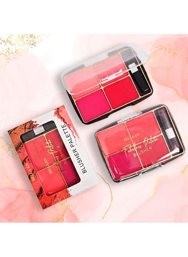 adbeni Fabulous Blusher Palette 14Gm | Matte Natural Glow For Pretty Cheeks | Lightweight, Blendable & Natural Radiance | 100% Vegan | Sweeps On Evenly (Shade-01) - Image 1