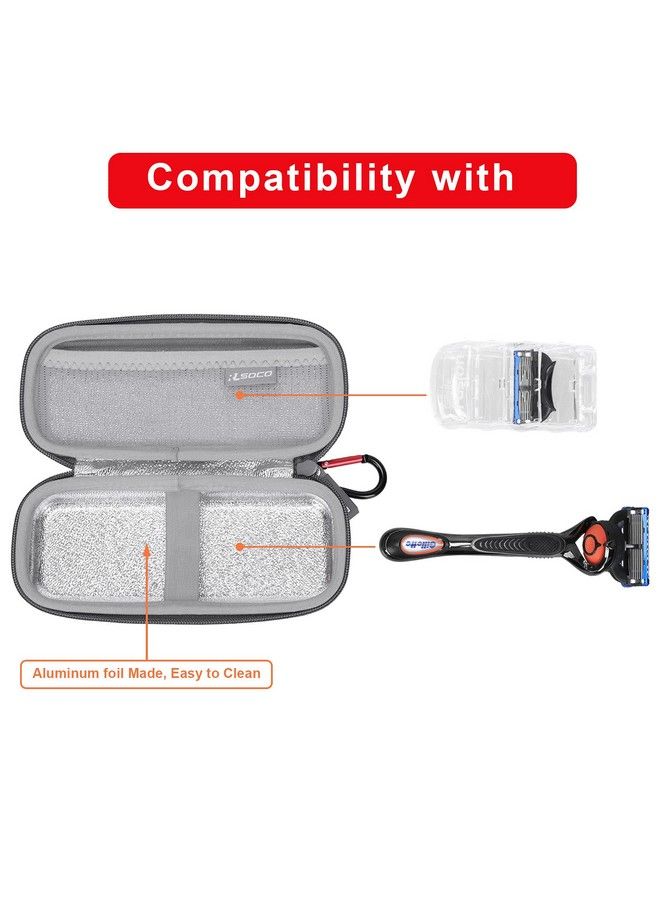 RLSOCO حافظة لشفرة جيليت فيوجن 5 للرجال ودرع بروغلايد للرجال - Image 5